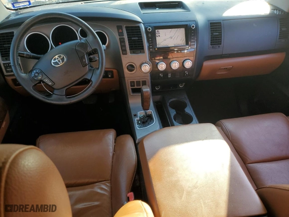 2011 Toyota Tundra 4WD Truck LTD with VIN 5TFHW5F13BX196394, listed as a Copart auction lot 43452405 with NaN miles and Salvage Title. Bid and sale history available at carsss.com. Image 8.