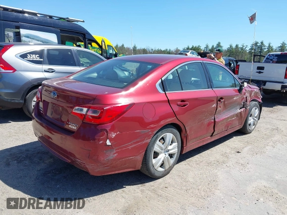 2015 Subaru Legacy 2.5i with VIN 4S3BNAA60F3007511, listed as a IAAI auction lot 42117145 with 52,558 mi miles and . Bid and sale history available at DreamBid. Image 4.