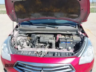 2018 Mitsubishi Mirage G4 SE with VIN ML32F4FJ7JHF10708, listed as a IAAI auction lot 41869431 with 101,112 mi miles. Bid and sale history available at carsss.com. Image 10.