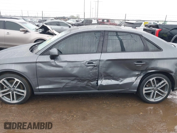2020 Audi A3 Sedan Premium with VIN WAUAUGFF5LA104296, listed as a IAAI auction lot 41629104 with 60,474 mi miles. Bid and sale history available at carsss.com. Image 14.