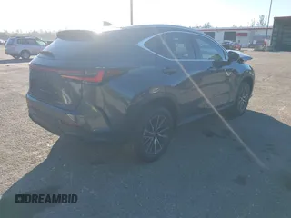 2025 Lexus NX with VIN 2T2ADCAZ0SC020938, listed as a IAAI auction lot 41296217 with 588 mi miles. Bid and sale history available at carsss.com. Image 4.