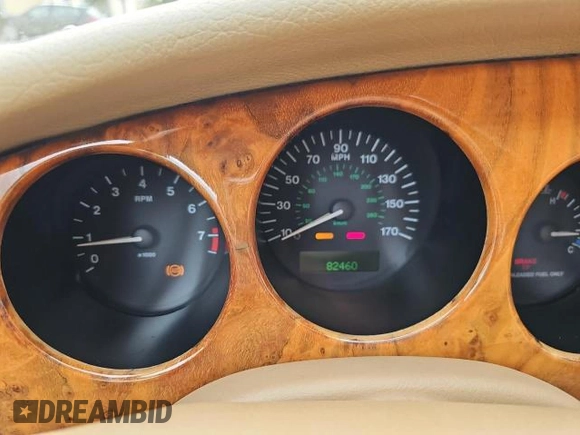 1997 Jaguar XK with VIN SAJGX5747VC007213, listed as a Copart auction lot 45953175 with 82,461 mi miles and Clean Title. Bid and sale history available at DreamBid. Image 8.