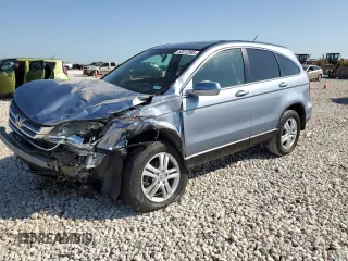 2011 Honda CR-V EX-L with VIN 5J6RE3H74BL060659, listed as a Copart auction lot 52012995 with 100,147 mi miles and Salvage Title. Bid and sale history available at carsss.com. Image 1.