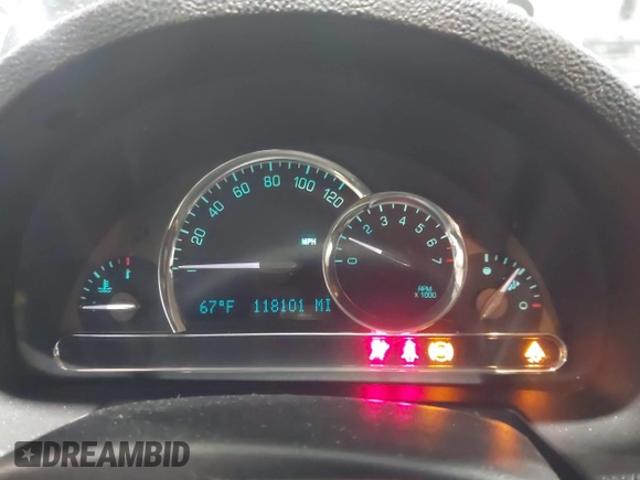 2009 Chevrolet HHR 1LT with VIN 3GNCA23B89S643325, listed as a IAAI auction lot 41723725 with 118,101 mi miles and . Bid and sale history available at carsss.com. Image 7.