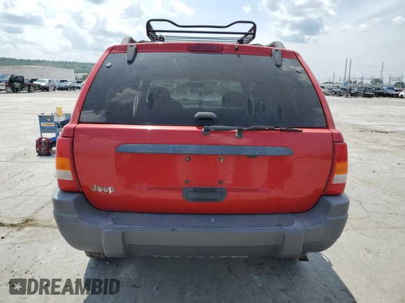 2001 Jeep Grand Cherokee Laredo with VIN 1J4GW48S71C596518, listed as a Copart auction lot 60307805 with 183,787 mi miles and Salvage title. Bid and sale history available at DreamBid. Image 6.