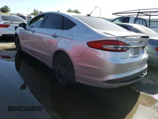 2018 Ford Fusion Hybrid SE with VIN 3FA6P0LU5JR111042, listed as a Copart auction lot 47843343 with 90,903 mi miles. Bid and sale history available at carsss.com. Image 2.