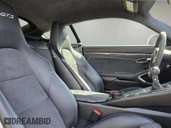 2016 Porsche Cayman S with VIN WP0AB2A88GK185895, listed as a Copart auction lot 54412305 with 27,100 mi miles and Salvage Title. Bid and sale history available at DreamBid. Image 5.