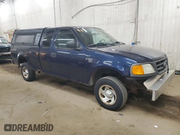 2004 Ford F-150 XL with VIN 2FTRX18W84CA11554, listed as a Copart auction lot 49919985 with 134,336 mi miles and Clean title. Bid and sale history available at DreamBid. Image 4.