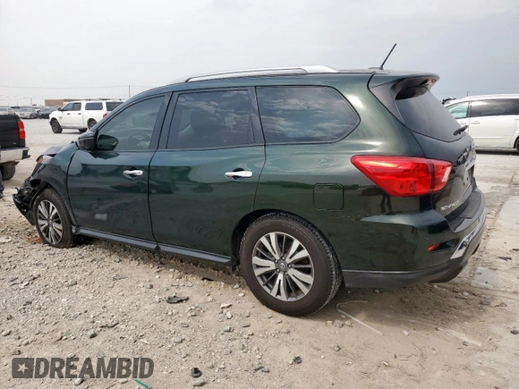 2018 Nissan Pathfinder SL with VIN 5N1DR2MN3JC606400, listed as a Copart auction lot 57350325 with 114,167 mi miles and Salvage title. Bid and sale history available at DreamBid. Image 2.