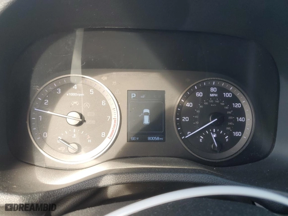 2017 Hyundai Tucson SE with VIN KM8J23A40HU593165, listed as a Copart auction lot 49234255 with 80,058 mi miles and Clean Title. Bid and sale history available at carsss.com. Image 9.