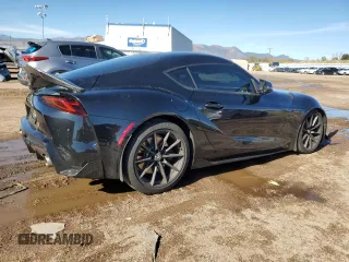 2024 Toyota GR Supra 3.0 with VIN WZ1DB0G06RW067831, listed as a Copart auction lot 78931264 with 0 mi miles and Salvage Title. Bid and sale history available at carsss.com. Image 3.
