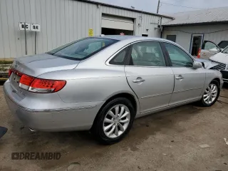 2008 Hyundai Azera Limited with VIN KMHFC46F38A332276, listed as a Copart auction lot 58867055 with Not provided miles and Salvage title. Bid and sale history available at DreamBid. Image 3.