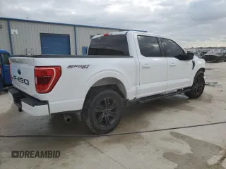 2021 Ford F-150 XL with VIN 1FTFW1E55MKF13581, listed as a Copart auction lot 85282354 with 45,830 mi miles and Salvage Title. Bid and sale history available at carsss.com. Image 3.