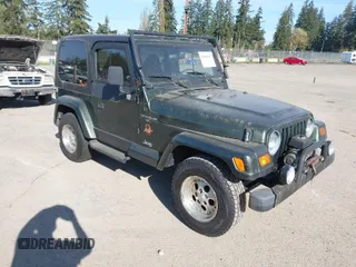 1997 Jeep Wrangler Sahara with VIN 1J4FY49S4VP523156, listed as a IAAI auction lot 42046797 with 193,408 mi miles. Bid and sale history available at carsss.com. Image 1.