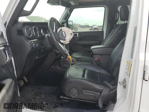 2019 Jeep Wrangler Unlimited Sahara with VIN 1C4HJXEG9KW547685, listed as a Copart auction lot 60901085 with 81,169 mi miles and Salvage title. Bid and sale history available at DreamBid. Image 7.