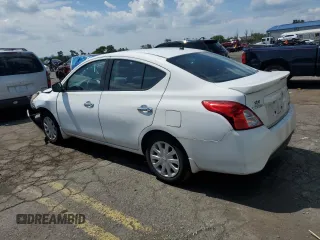 2016 Nissan Versa SV z VIN 3N1CN7AP9GL891389, wystawiony jako Copart lot #64146755 z przebiegiem 84 995 mil mil oraz Szkoda całkowita • Salvage title. Historia ofert i sprzedaży dostępna na DreamBid. Obrazek 2.