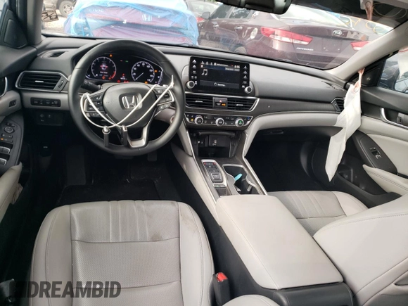 2019 Honda Accord Touring z VIN 1HGCV2F98KA006403, wystawiony jako Copart lot #51897185 z przebiegiem 105 136 mil mil oraz Szkoda całkowita • Salvage title. Historia ofert i sprzedaży dostępna na DreamBid. Obrazek 8.