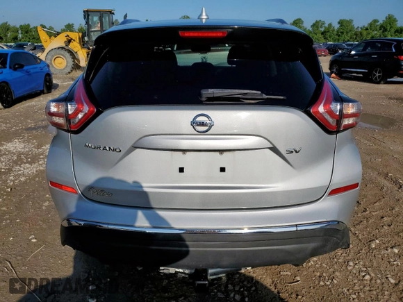 2018 Nissan Murano SL z VIN 5N1AZ2MG7JN139782, wystawiony jako Copart lot #59037605 z przebiegiem 118 375 mil mil oraz Szkoda całkowita • Salvage title. Historia ofert i sprzedaży dostępna na DreamBid. Obrazek 6.