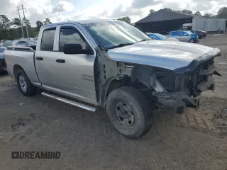 2018 Ram 1500 Express with VIN 1C6RR6FG7JS148583, listed as a Copart auction lot 60063055 with 178,947 mi miles and Salvage title. Bid and sale history available at DreamBid. Image 4.