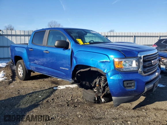 2019 GMC Canyon 2WD with VIN 1GTG5BEA3K1156561, listed as a Copart auction lot 42561105 with 51,797 mi miles and Salvage Title. Bid and sale history available at carsss.com. Image 4.