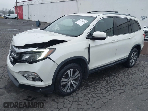 2016 Honda Pilot EX-L with VIN 5FNYF6H78GB092265, listed as a IAAI auction lot 41312700 with 52,101 mi miles. Bid and sale history available at carsss.com. Image 18.