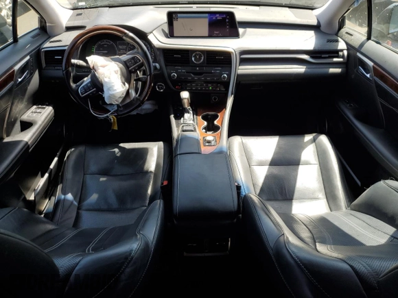 2018 Lexus RX 450hL Premium with VIN JTJDGKCAXJ2000538, listed as a Copart auction lot 61776195 with 74,988 mi miles and Salvage title. Bid and sale history available at DreamBid. Image 8.