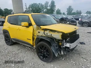 2017 Jeep Renegade Altitude with VIN ZACCJBBH2HPE97762, listed as a Copart auction lot 59161605 with 188,153 mi miles and Clean title. Bid and sale history available at DreamBid. Image 15.