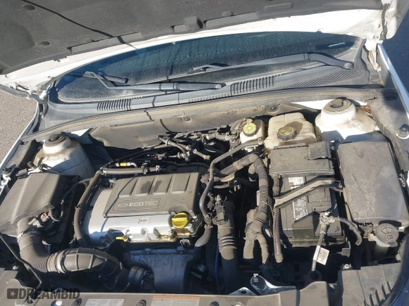 2014 Chevrolet Cruze ECO with VIN 1G1PH5SBXE7459661, listed as a IAAI auction lot 41514578 with 96,574 mi miles. Bid and sale history available at carsss.com. Image 10.