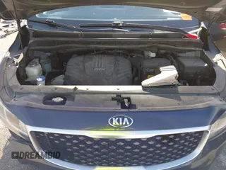 2017 Kia Sedona LX with VIN KNDMB5C19H6247894, listed as a IAAI auction lot 42069958 with 159,543 mi miles and . Bid and sale history available at DreamBid. Image 10.