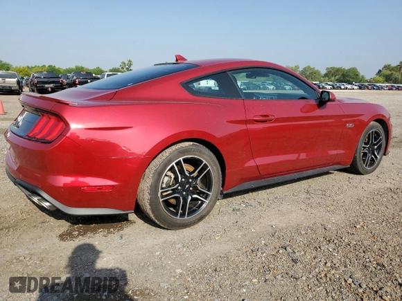 2021 Ford Mustang GT z VIN 1FA6P8CF4M5113873, wystawiony jako Copart lot #51390305 z przebiegiem 37 224 mil mil oraz Szkody całkowita. Historia ofert i sprzedaży dostępna na DreamBid. Obrazek 3.