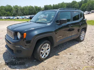 2018 Jeep Renegade Sport с VIN ZACCJBAB3JPJ13469, выставлен на аукционе Copart как лот 63755755 с пробегом 36 561 миль миль и Списание • Salvage title. История ставок и продаж доступна на DreamBid. Изображение 1.