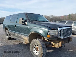 2004 Ford Excursion Special Serv with VIN 1FMNU41LX4EB43049, listed as a IAAI auction lot 41842241 with 112,595 mi miles and . Bid and sale history available at DreamBid. Image 1.