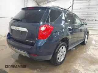 2015 Chevrolet Equinox LTZ with VIN 2GNALDEK9F6195018, listed as a IAAI auction lot 41922951 with 136,298 mi miles. Bid and sale history available at carsss.com. Image 4.