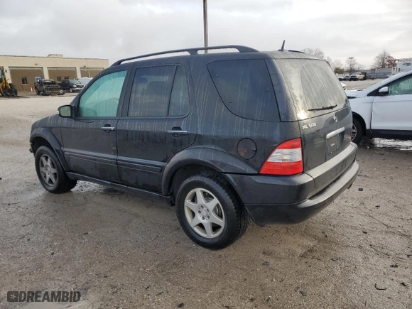 2005 Mercedes-Benz M-Class 5.0L with VIN 4JGAB75E55A542350, listed as a Copart auction lot 79422774 with NaN miles and Salvage Title. Bid and sale history available at carsss.com. Image 2.