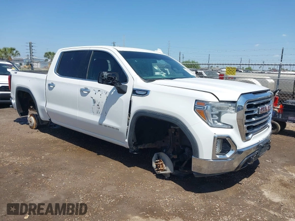 2021 GMC Sierra 1500 SLT z VIN 3GTU9DED2MG439731, wystawiony jako IAAI lot #42014277 z przebiegiem Nie podano mil oraz . Historia ofert i sprzedaży dostępna na DreamBid. Obrazek 1.