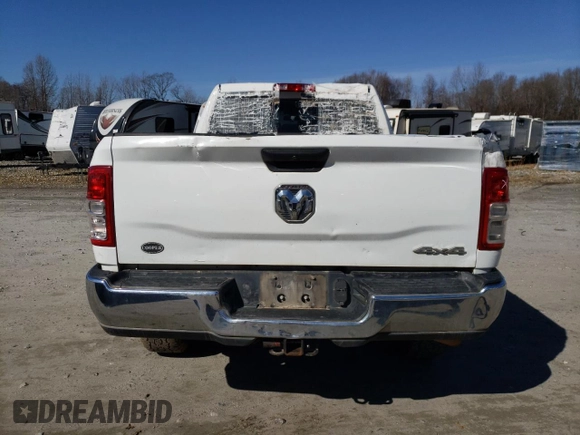 2020 Ram 2500 Tradesman with VIN 3C6UR5CL7LG251857, listed as a Copart auction lot 42490355 with 193,662 mi miles and Salvage Title. Bid and sale history available at carsss.com. Image 6.