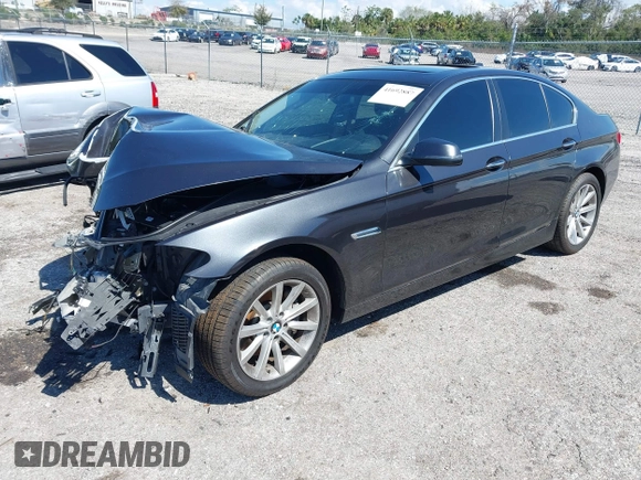 2014 BMW 5 Series 535i with VIN WBA5B1C54ED477525, listed as a IAAI auction lot 41692887 with 122,288 mi miles. Bid and sale history available at carsss.com. Image 21.