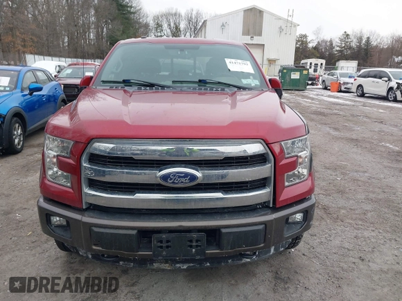 2015 Ford F-150 XLT with VIN 1FTEW1EP0FKE95314, listed as a IAAI auction lot 41471793 with 107,715 mi miles. Bid and sale history available at carsss.com. Image 12.