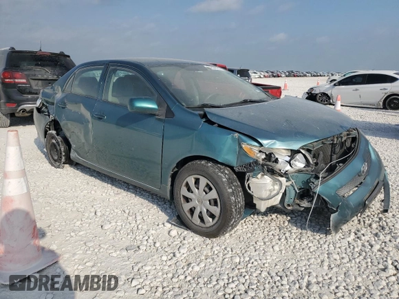 2010 Toyota Corolla with VIN 2T1BU4EEXAC381825, listed as a Copart auction lot 53634555 with 134,219 mi miles and Salvage Title. Bid and sale history available at carsss.com. Image 4.