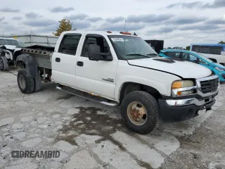 2006 GMC Sierra 3500 DRW SLE1 z VIN 1GTJK33D16F207548, wystawiony jako Copart lot #72369554 z przebiegiem Nie podano mil oraz Szkody całkowita. Historia ofert i sprzedaży dostępna na DreamBid. Obrazek 4.