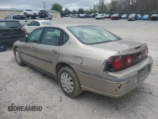 2001 Chevrolet Impala with VIN 2G1WF55E519281867, listed as a Copart auction lot 51529345 with Not provided miles and Salvage title. Bid and sale history available at DreamBid. Image 2.