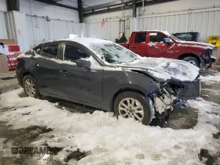2015 Mazda 3 i Grand Touring with VIN 3MZBM1W70FM232088, listed as a Copart auction lot 87324124 with 93,766 mi miles and Salvage Title. Bid and sale history available at DreamBid. Image 4.