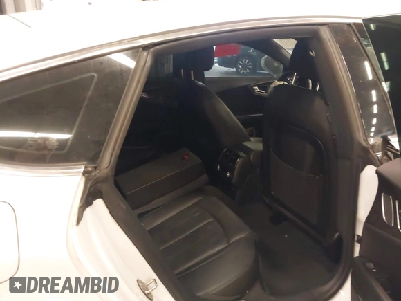 2018 Audi A7 Premium Plus with VIN WAUW3AFC7JN002130, listed as a IAAI auction lot 41645286 with 45,691 mi miles. Bid and sale history available at carsss.com. Image 8.
