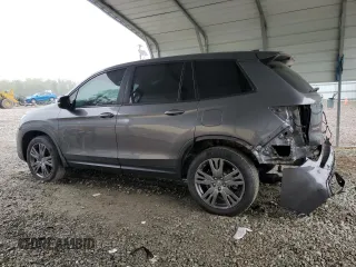 2021 Honda Passport EX-L with VIN 5FNYF7H54MB000620, listed as a Copart auction lot 50877295 with 46,109 mi miles and Salvage Title. Bid and sale history available at carsss.com. Image 2.