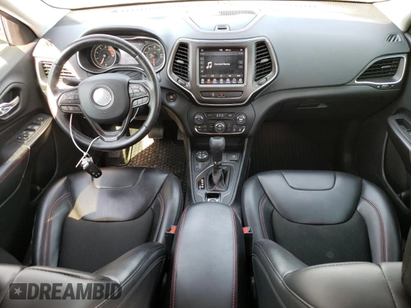 2020 Jeep Cherokee Trailhawk Elite z VIN 1C4PJMBN3LD537812, wystawiony jako Copart lot #73635994 z przebiegiem 43 496 mil mil oraz Czysty tytuł • Clean title. Historia ofert i sprzedaży dostępna na DreamBid. Obrazek 8.