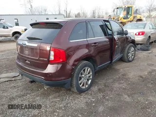 2012 Ford Edge Limited with VIN 2FMDK3KC0CBA57768, listed as a IAAI auction lot 41822586 with 78,349 mi miles. Bid and sale history available at carsss.com. Image 4.
