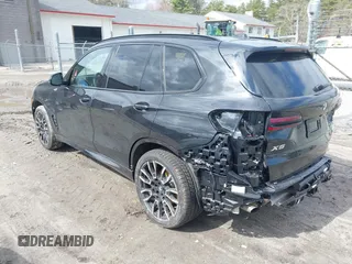 2025 BMW X5 xDrive40i with VIN 5UX23EU03S9Z21861, listed as a IAAI auction lot 41852928 with 992 mi miles and . Bid and sale history available at DreamBid. Image 3.