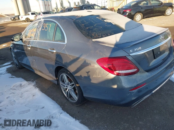 2017 Mercedes-Benz E 300 Luxury with VIN WDDZF4KB2HA106165, listed as a IAAI auction lot 41123157 with 82,770 mi miles and . Bid and sale history available at DreamBid. Image 3.