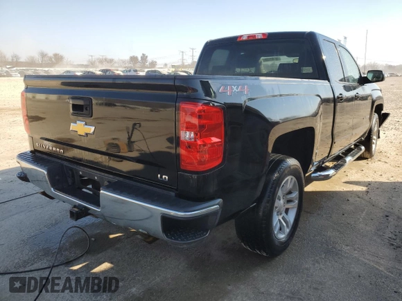 2019 Chevrolet Silverado 1500 LT with VIN 2GCVKPEC5K1107063, listed as a Copart auction lot 48701135 with 53,956 mi miles and Salvage Title. Bid and sale history available at DreamBid. Image 3.