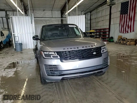 2022 Land Rover Range Rover Westminster with VIN SALGS2RU8NA465582, listed as a Copart auction lot 54510795 with 57,055 mi miles and Salvage title. Bid and sale history available at DreamBid. Image 14.